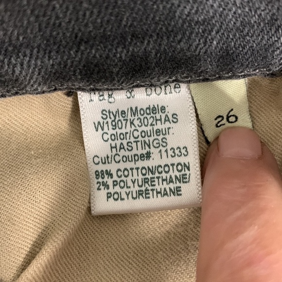 rag & bone short shorts, distressed, Size 26 waist - Picture 5 of 7